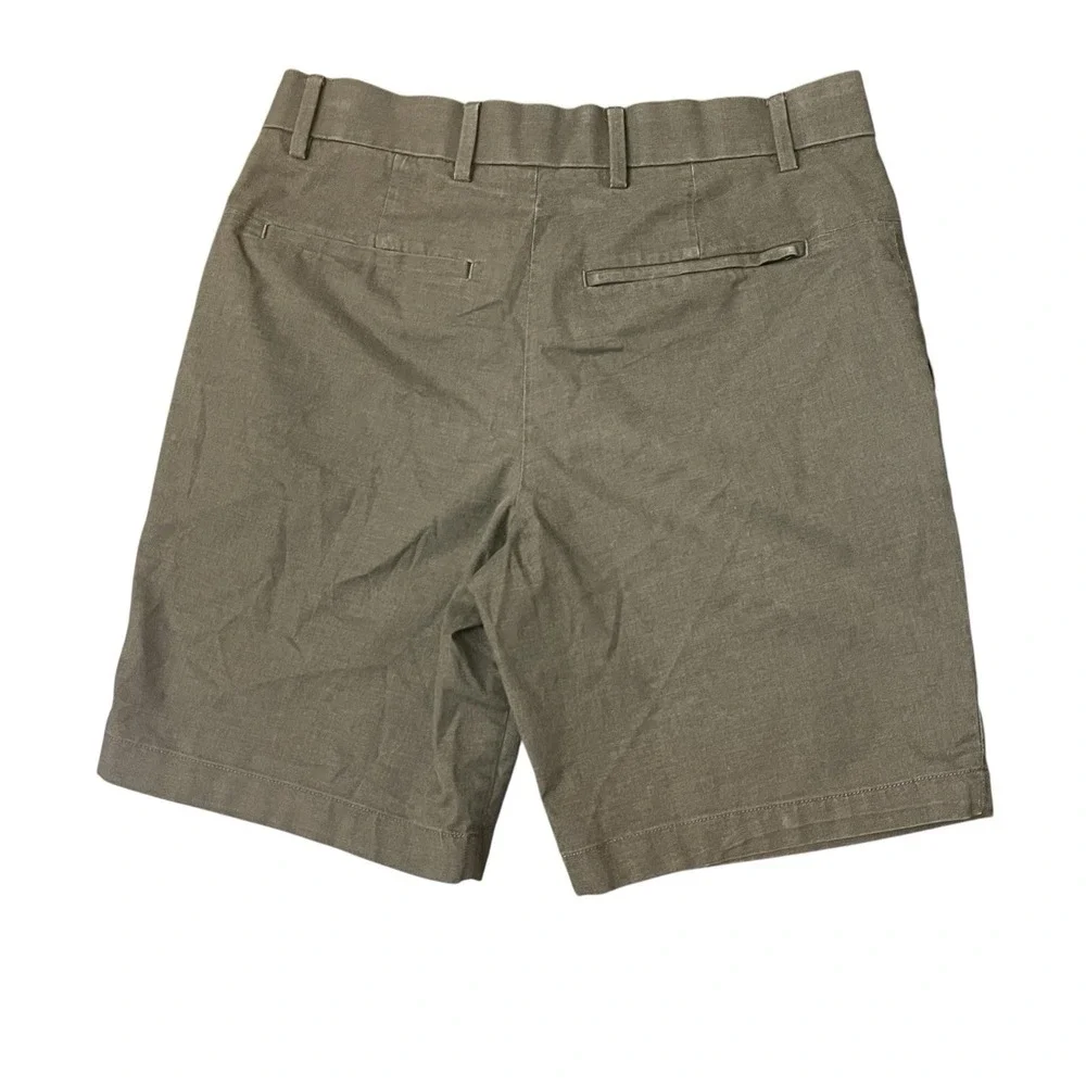 Banana Republic Men's Size 29 Aiden Short Army Green Chino Basic‎ Preppy